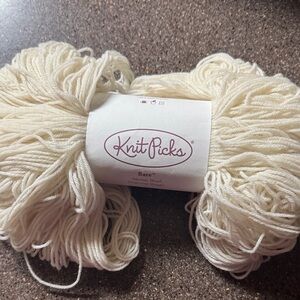 Knit Picks Bare Wool Yarn - Cream